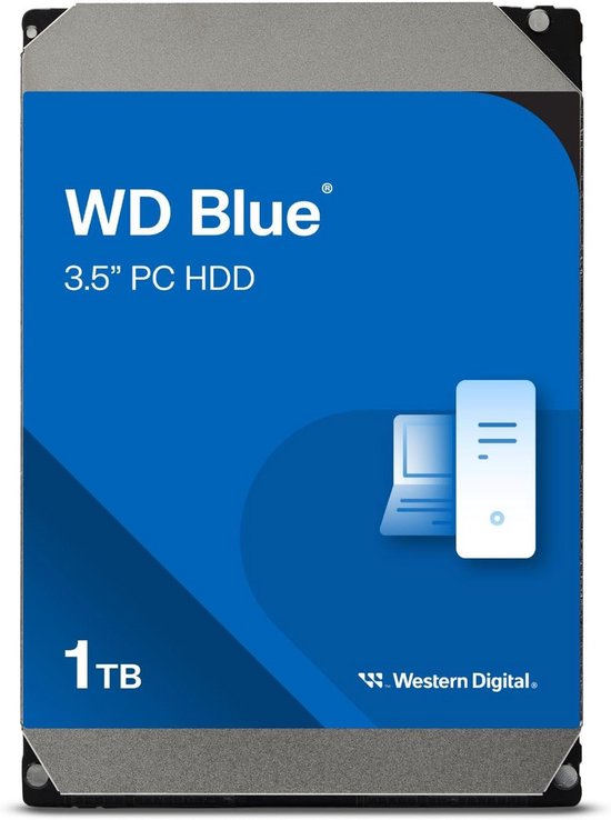 1 TB Interne Harde Schijf voor Desktop PC - 3.5 inch Opslag van Merkloos
