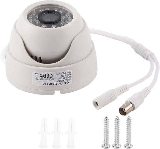 1080P HD Dome-bewakingscamera Buitenbeveiligingscamera met Infrarood 4-in-1 Analoge Tv-camera voor Binnen/buiten 36 Mm Lens S-compatibel (PAL) van Annke