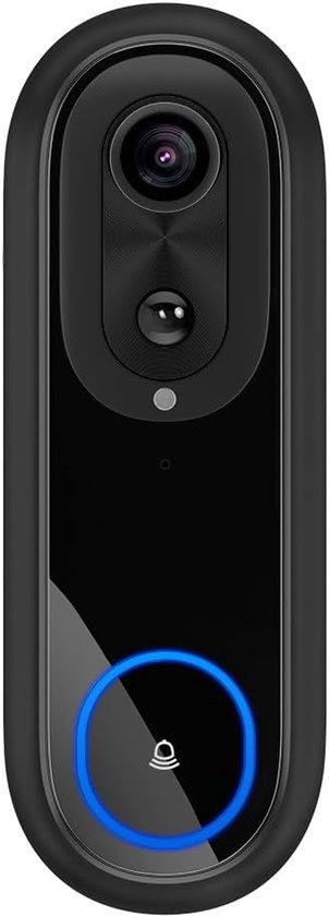 1080p HD Draadloze Videodeurbel – Intelligente Intercomcamera voor Tuya-app – IP65 Waterdicht – Tweerichtings Audio- toegang op afstand – Compatibel met iOS en Android