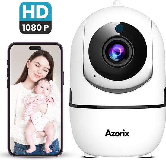1080p Huisdiercamera met App - Beveiligingscamera - Hondencamera - Huisdiercamera - Huisdier - Security camera - Bewakingscamera voor binnen - Indoor camera / Petcam - Voor Hond / Dog / Kat / Huisdieren - Beveiligingscamera's - met app van Merkloos