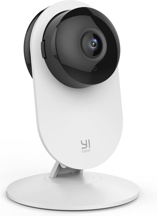 1080p WiFi Bewakingscamera met Bewegingsdetectie en Nachtzicht - Binnenhuis Beveiligingscamera met 2-Weg Audio en Babymonitor Functionaliteit