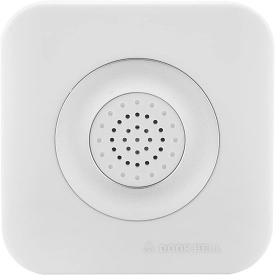 12 Volt Waarschuwingsbel - 6 Volt Deurbel - Abs Plastic - Bedrade Deurbel - Toegangscontrolesysteem voor Thuis - Ondersteuning - Geen Installatie - Batterij Deurbelbel