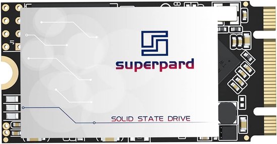 1TB Interne SSD, M.2 2242 SATA III voor Laptops en Industriële PC's