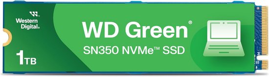 1TB NVMe M.2 SSD Harde Schijf - Snelle Leessnelheden tot 3200 MB/s van Merkloos
