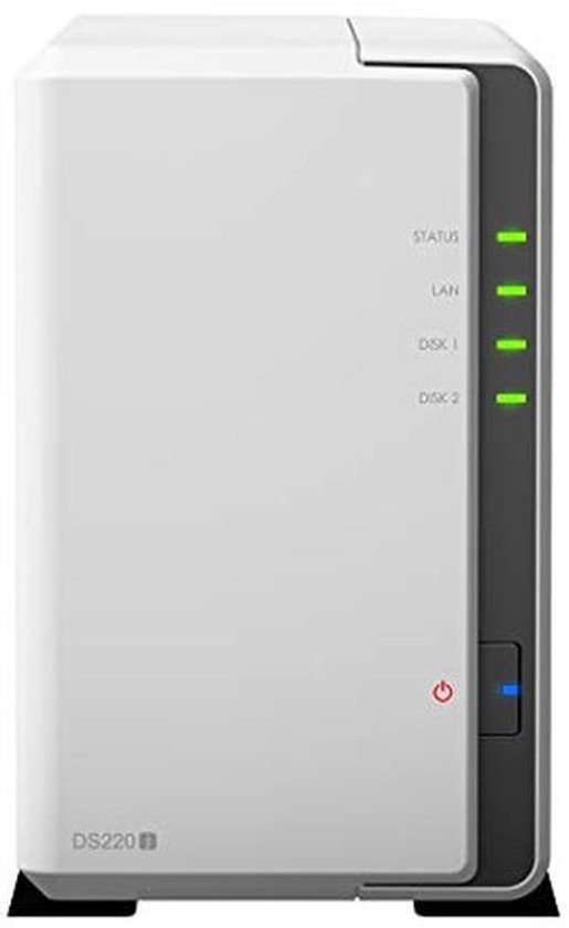 2-Baai NAS Oplossing met 8TB Opslag en RAID Ondersteuning voor Thuisgebruik van Merkloos