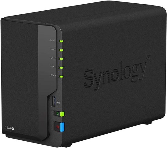 2-bay NAS met 2 TB Geheugen en 6 GB RAM voor Bedrijven van Merkloos