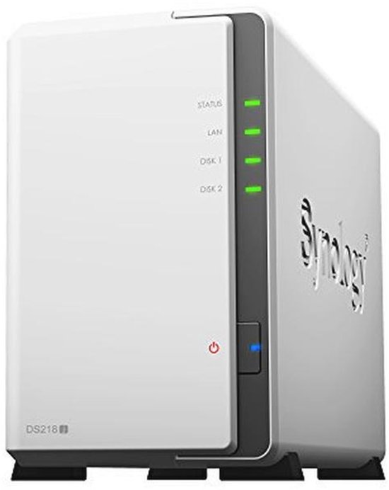 2 Bay NAS met 4TB Opslag voor Persoonlijke Cloud en Multimediastreaming van Merkloos