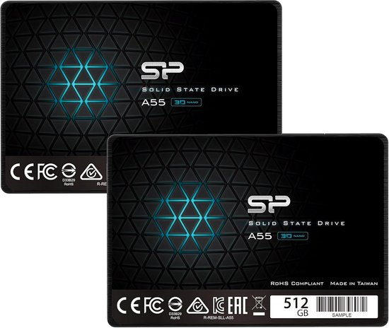 2-pack 512GB Interne SSD 2.5 inch SATA III voor Hoge Prestaties van Verbatim