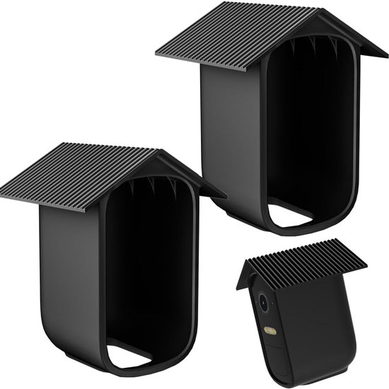 2 - stuks - Geschikt voor - eufyCam 2C Beveiligingscamera Beschermcamera met UV- en weerbestendige siliconen skins - geschikt voor eufyCam 2C/2C Pro (eufyCam 2C/2C Pro) van Merkloos