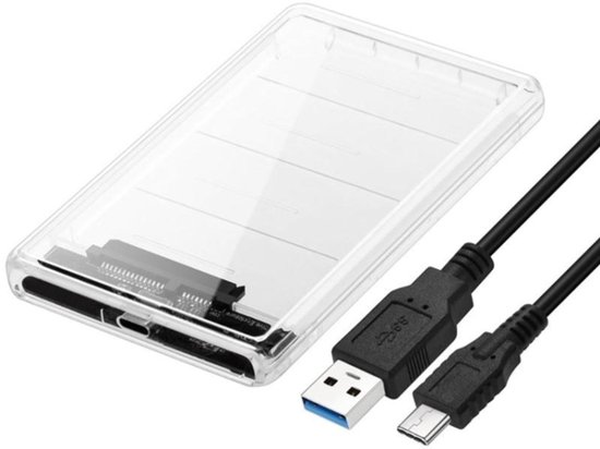 2,5 inch SATA naar USB 3.1 Gen 2 draagbare behuizing