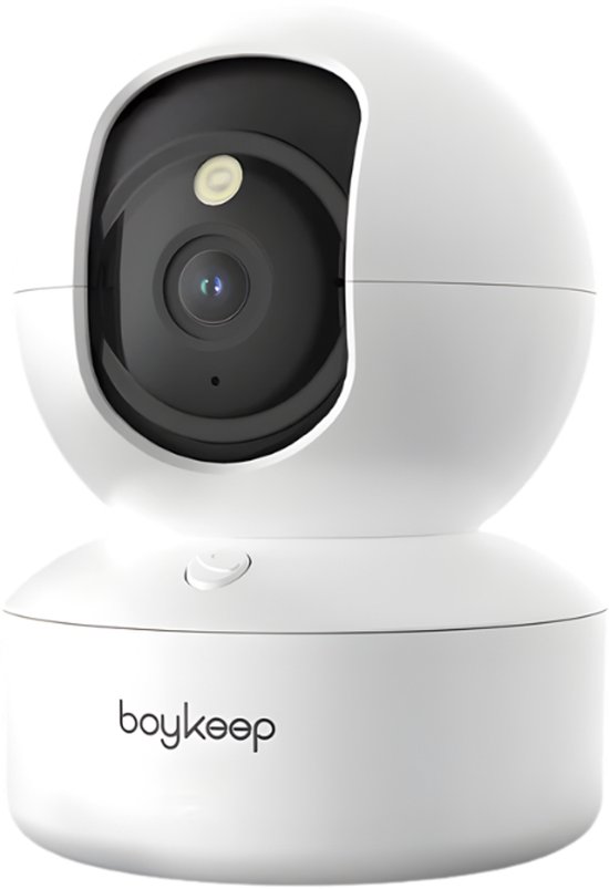 2K beveiligingscamera met wifi - 360° pan en tilt - nachtzicht - 2 - weg audio - wit van Merkloos