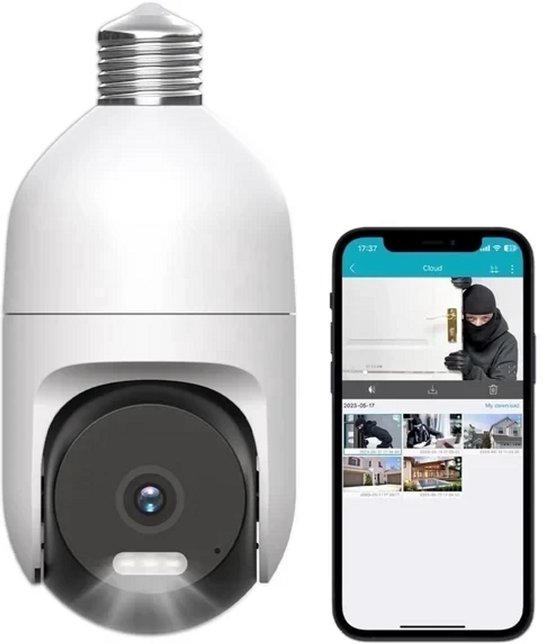 2K bewakingscamera voor buiten, wifi, 355°/90° draaibaar, wifi-camera voor buiten, 3 MP wifi-camera met AI-herkenning, nachtzicht en tweeweg audio met Alexa