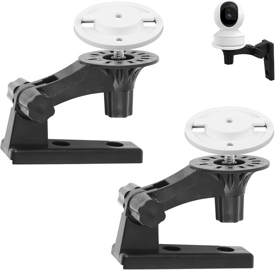2pcs Camera Wandmontage - Compatibel met Mercury TPLINK - Verstelbare Plafondcamera Beugel voor Binnen en Buiten - Beveiligingscamera Wandsteun voor Reolink E1 / E1 Pro van Fosmon
