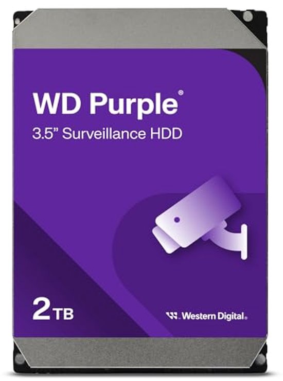 2TB 3.5 inch SATA HDD voor opslageenheid van Merkloos