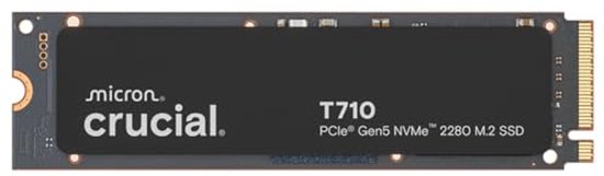 2TB PCIe 5.0 NVMe M.2 Interne SSD met Hoge Leessnelheden voor Laptop en Desktop van Merkloos