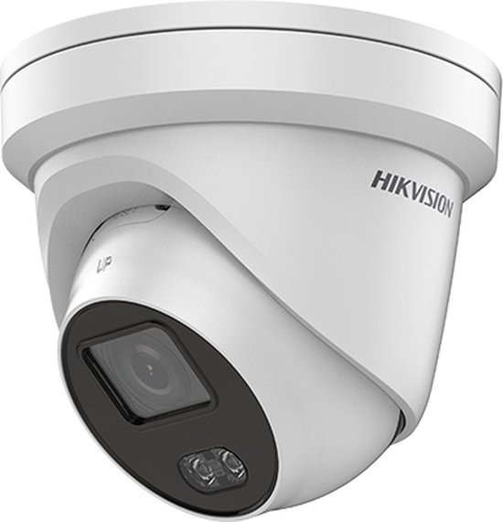 2x 4MP IP ColorVu buiten camera's met NVR + 1TB van Hikvision