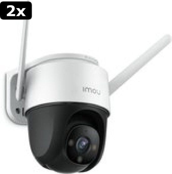 2x Imou Cruiser IP-camera - 2MP - PTZ - Voor buiten - Full HD (1080p) van Merkloos