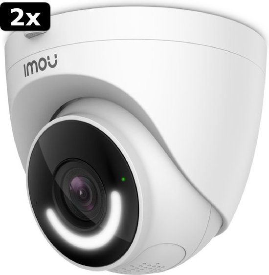 2x Imou Turret IP-camera - Dome - Voor buiten - Full HD (1080p)