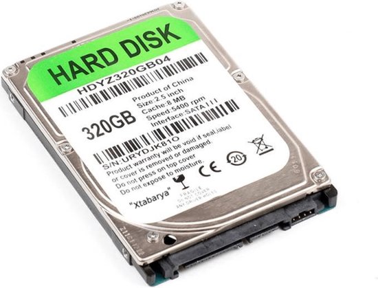 320 GB Harde Schijf Sata 2.5 Inch Mechanische laptop Hdd 8Mb Cache 5400Rpm Snelheid Harde Schijf Voor Laptop van Merkloos