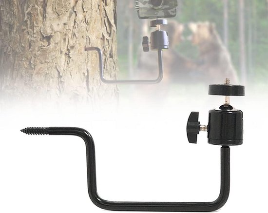 360° Verstelbare Camerabevestiging voor Wildcamera's en Nachtzichtapparatuur met Universele Schroef van Merkloos