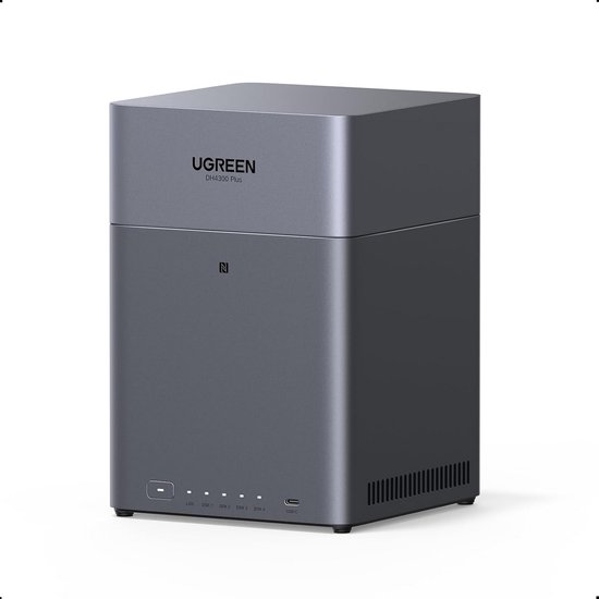 4-Bay Desktop NAS voor Thuis en Kantoor met 2.5GbE LAN, 8GB RAM en AI Album Assistent van Qnap