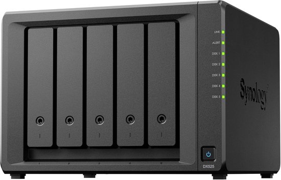 4Bay Desktop NAS met 16TB Opslag en 2.5GbE Poorten van Merkloos