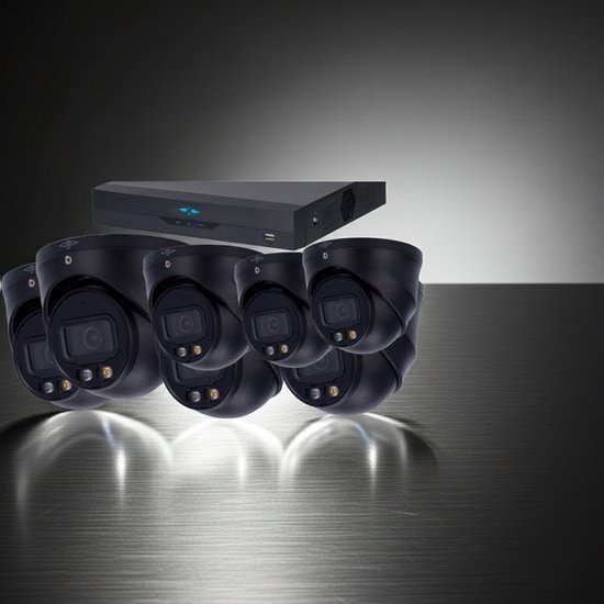 4MP – Full Night Color – AI IP Camera Met Nachtzicht Camerasysteem Plus – 7x Dome IP Camera