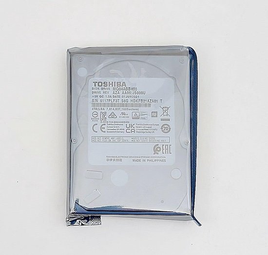 4TB 5400RPM 2.5 inch harde schijf met 16 MB cache – Ideaal voor TiVo, MiniPC en desktop van Merkloos