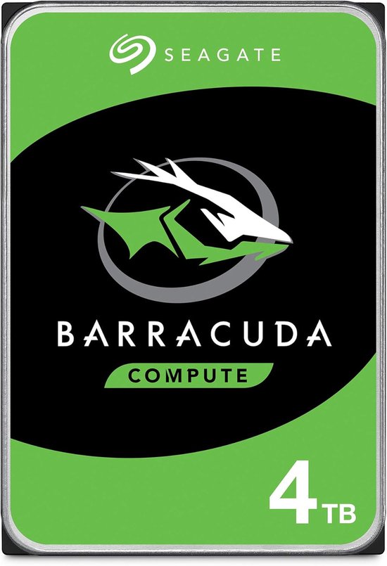 4TB Interne Harde Schijf 3.5" voor PC & Laptop - SATA 6 GB/s, 5400 RPM, 256 MB Cache van Western Digital