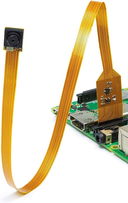5 Megapixel Spy Camera Module met Flexkabel voor Raspberry Pi (Model A/B/B+, Pi 2, Pi 3) van Merkloos