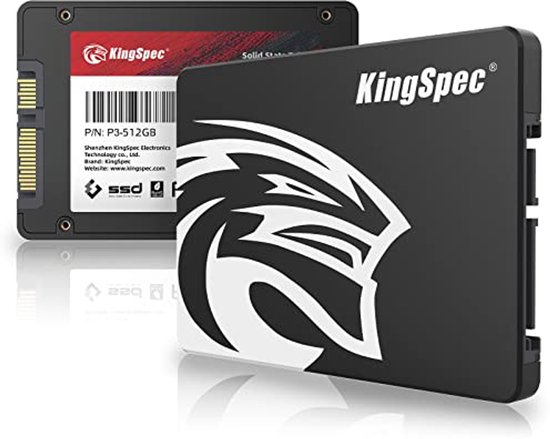 512GB 2,5" SATA SSD harde schijf - Interne SATA 3, 3D NAND Flash voor desktop en laptop van Merkloos
