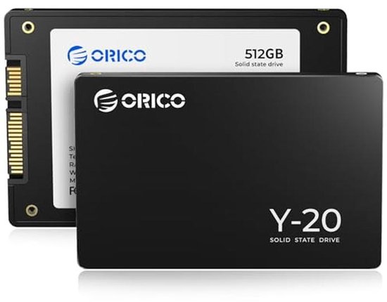 512GB SSD SATA III 2.5" Intern Solid State Harde Schijf - Tot 500MB/s van Merkloos