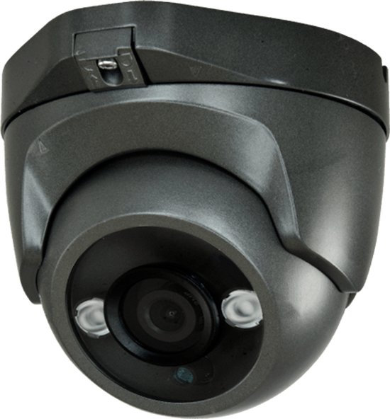 5mp 4in1 pro dome, 90 graden kijkhoek, weerbestendig, 30m van Merkloos