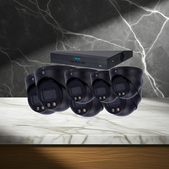 8MP – Full Night Color – AI IP Camera Met Nachtzicht Camerasysteem Plus Ultra – 7x Dome IP Camera van Merkloos