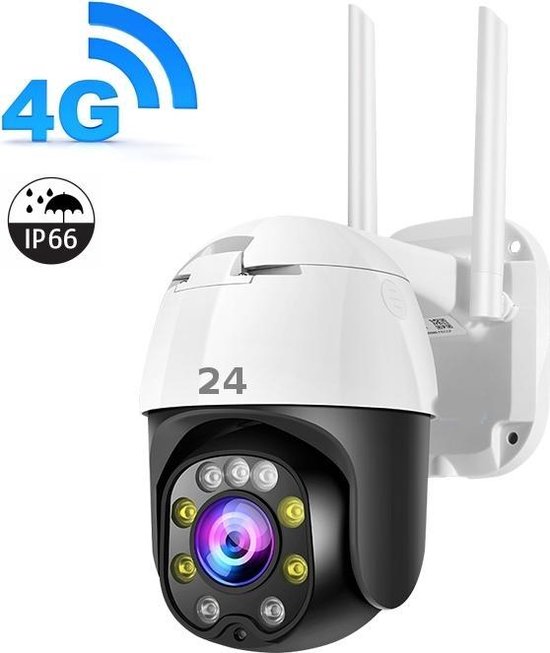 Activ24™ - 3G 4G Camera - Geen wifi nodig - inclusief 64gb SD kaart - Beveiliging security camera - Draadloze SIM beveiligingscamera van Activ24™