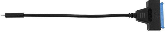Adapter Kabel - Externe Harde Schijf Kabel - Data Overzetten - UASP Ondersteuning - 20 cm - Zwart