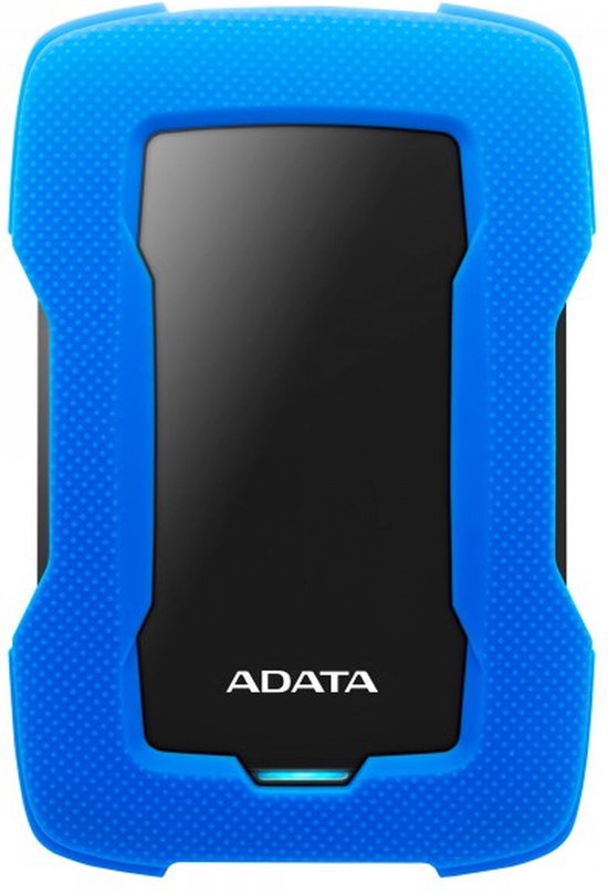 Adata Durable Lite HD330 - Externe harde schijf - 1TB - Schokbestendig - AES-versleuteling - USB 3.0 van Merkloos