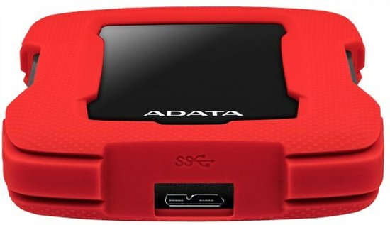 ADATA HD330 2TB Externe Harde Schijf - Rood van Merkloos