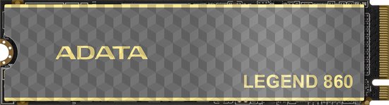 ADATA LEGEND 860 500 GB M.2 PCI Express 4.0 NVMe 3D NAND van Merkloos