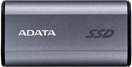 ADATA SSD 1.0TB External SC750 U3.2 Gen2 Black Titanium (SC750-1000G-CCBK)