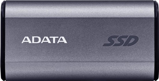 ADATA SSD 2.0TB External SC750 U3.2 Gen2 Black Titanium (SC750-2000G-CCBK) van Adata