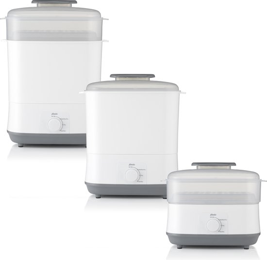 Alecto BF55 - Elektrische Stoomsterilisator met Droogfunctie - Wit van Alecto