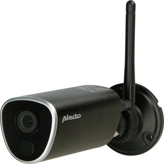 Alecto DVC216IP - Wifi Camera voor buiten - Zwart van Merkloos