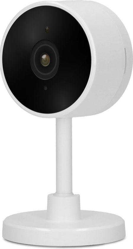 Alecto SMART-CAM10 - Smart wifi camera, aan domotica koppelbare IP camera - Wit van Alecto