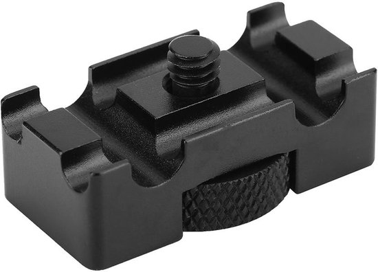 Allecto - Aluminiumlegering Tether - Camera Kabel Klem - Camera Bescherming - Zwart - USB Kabel Lock Clip - Geschikt voor Tether Shooting - Ca...