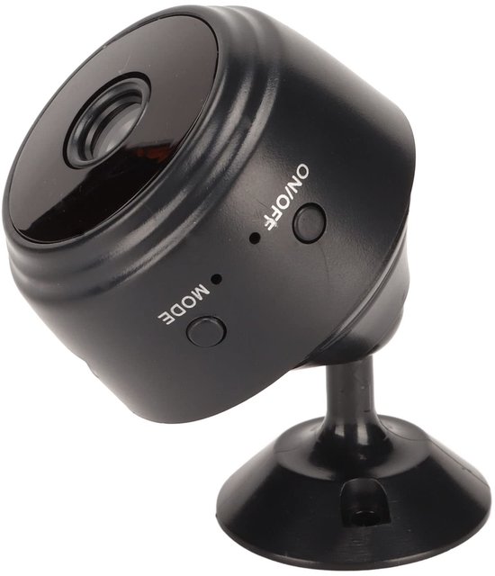 Allecto - Draadloze videocamera - Mini-beveiligingscamera - HD 720p - Draadloos formaat - Beveiliging camera - WiFi videobewaking - Geschikt voor t...