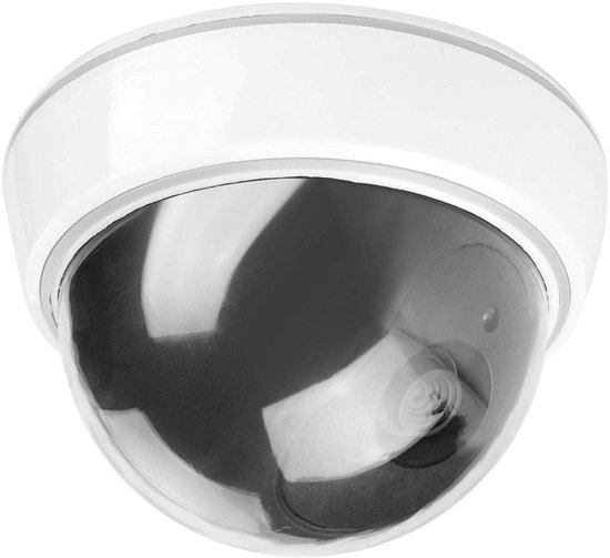 Allecto - Nep Beveiligingscamera - Alarm en Flits LED Licht - Voor Binnen en Buiten - Veiligheid - Bewaking - Simulatie - Huis en Tuin van Merkloos