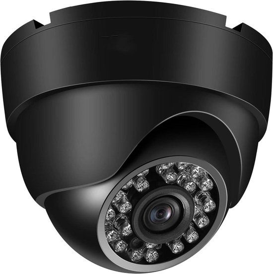 Analoge Beveiligingscamera - CCTV Camera Outdoor - Huis Beveiligen - Infrarood Nachtzicht - 195 x 8 x 65 cm - Zwart