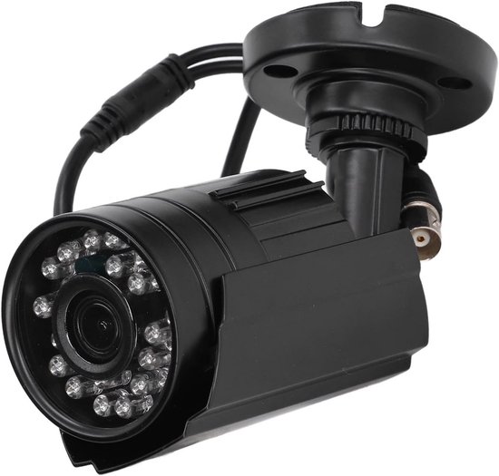 Analoge Beveiligingscamera - CCTV Camera - Woning Beveiligen - 4-in-1 Compatibel - 1080P Full HD - Zwart