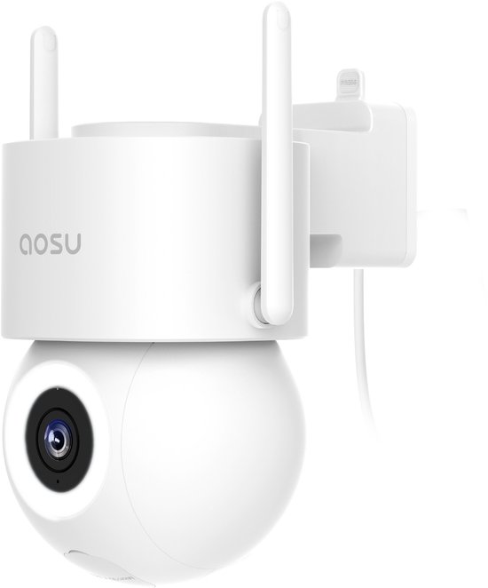 AOSU SecurityCam D1 SE - 3K Beveiligingscamera - 360° Zicht - Bedraad